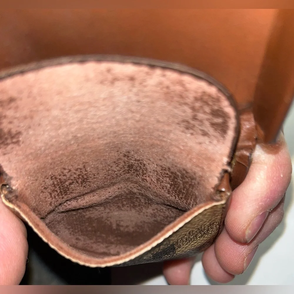 Burberrys Vintage Nova Cheque 2-Section coin holder - Picture 6 of 9
